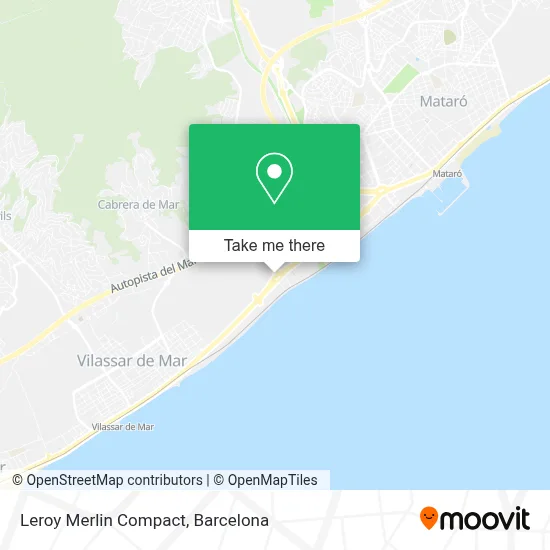 Leroy Merlin Compact map
