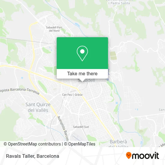 Ravals Taller map