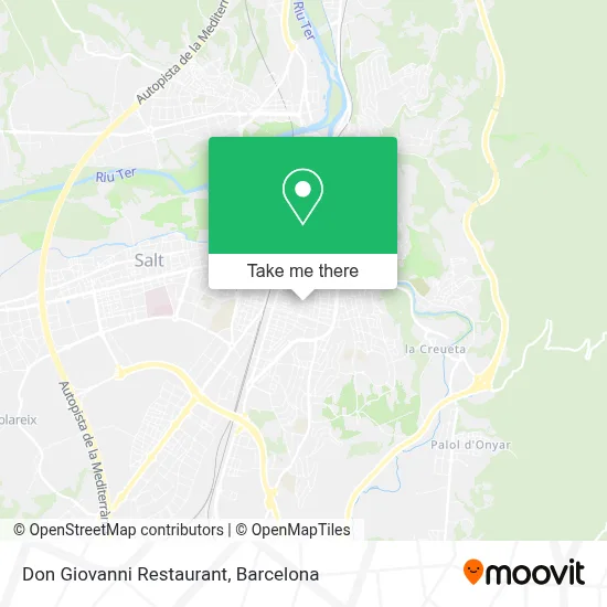 Ristorante Don Giovanni map