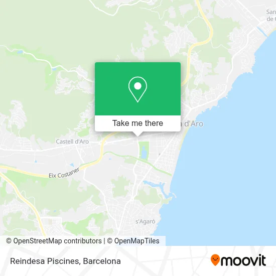 Reindesa Piscines map
