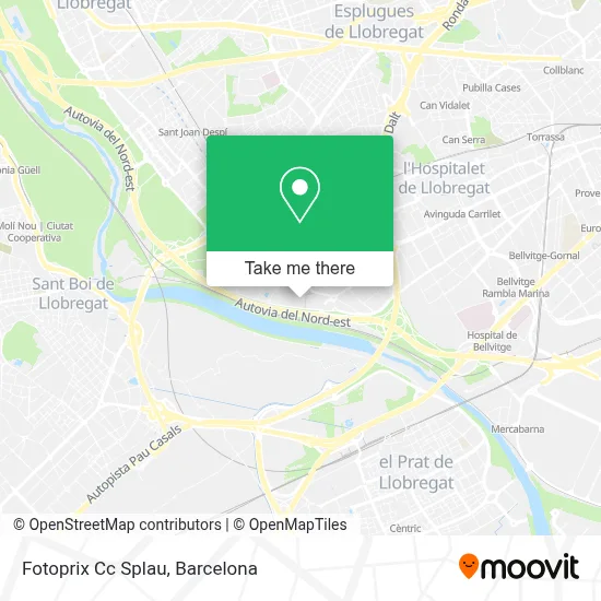 Fotoprix Cc Splau map