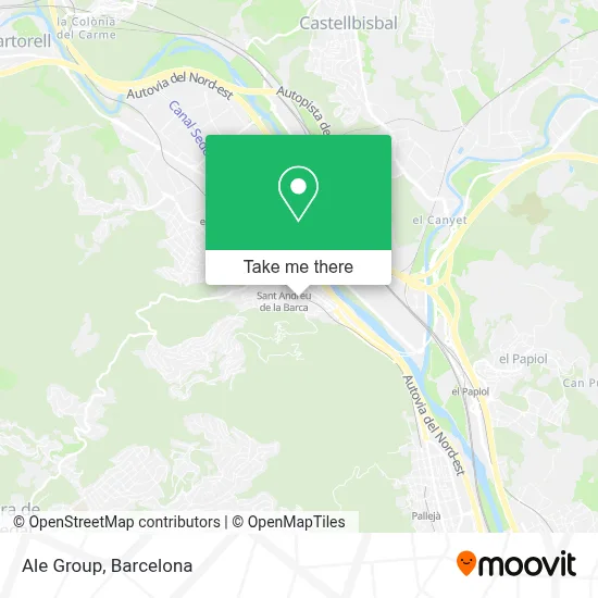 Ale Group map