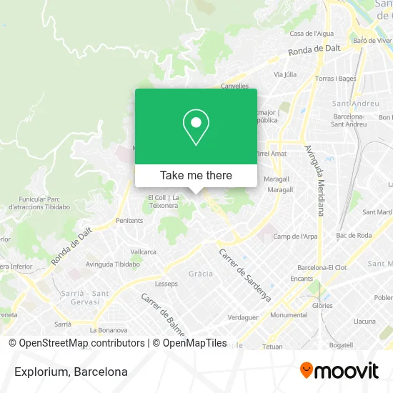 Explorium map