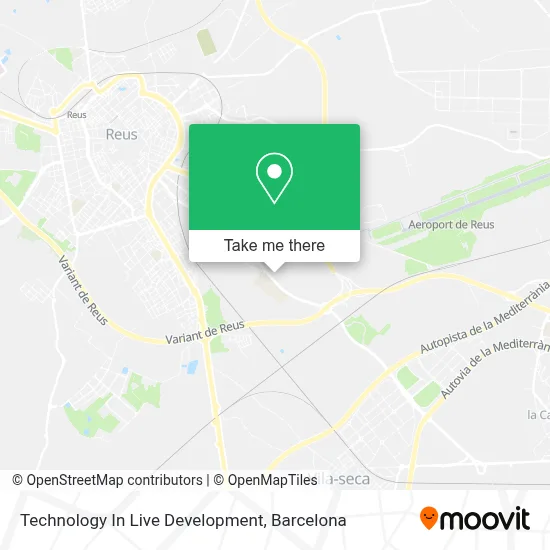 Technology In Live Development map