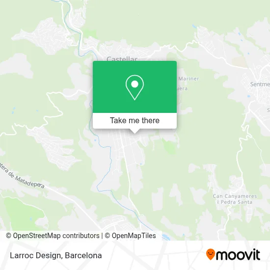 mapa Larroc Design