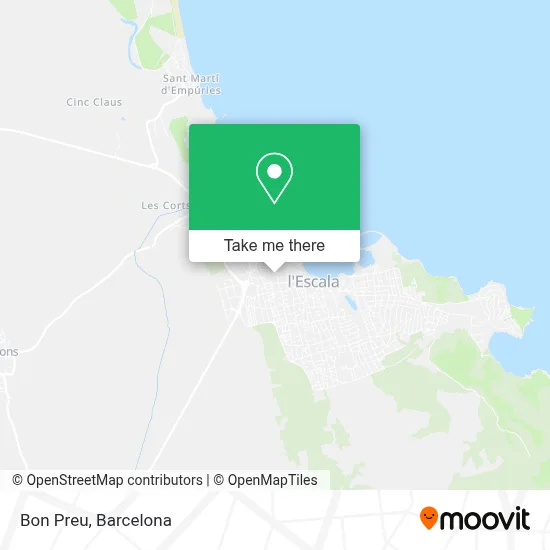 Bon Preu map