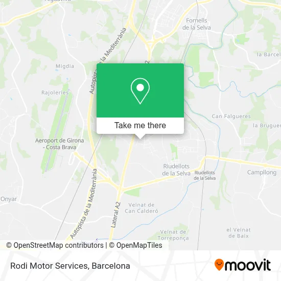 Rodi Motor Services map