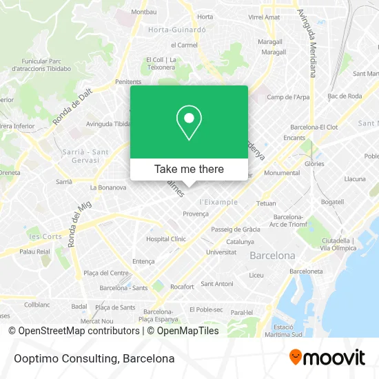 Ooptimo Consulting map