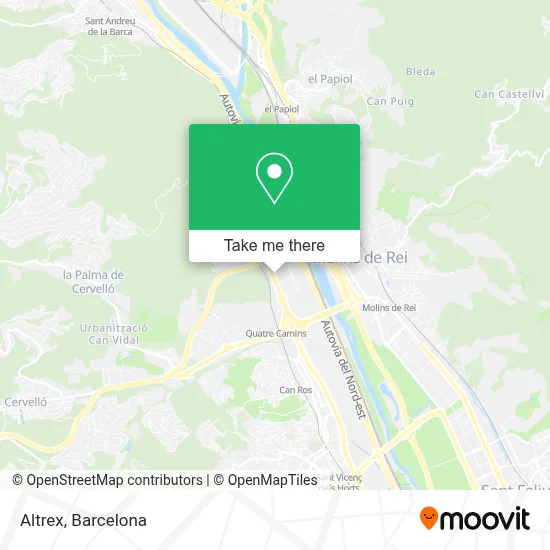 Altrex map