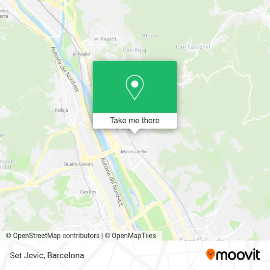 Set Jevic map