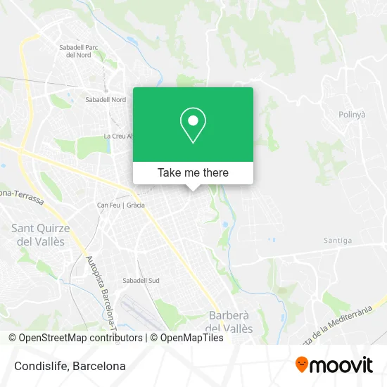Condislife map