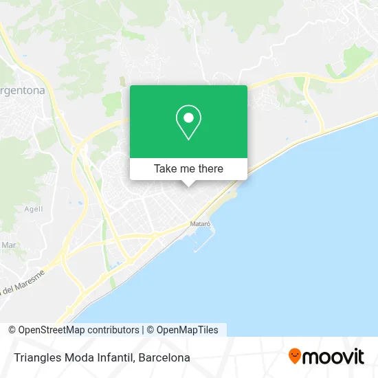 Triangles Moda Infantil map