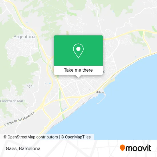 Gaes map