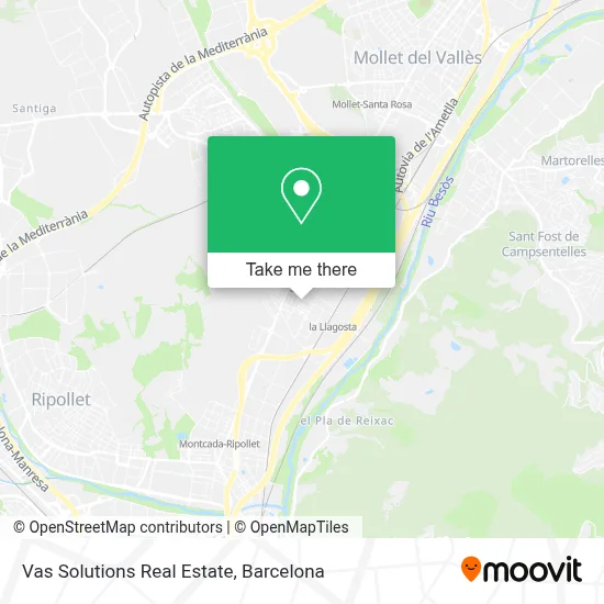 Vas Solutions Real Estate map