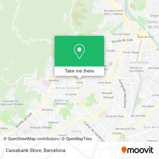 Caixabank Store map