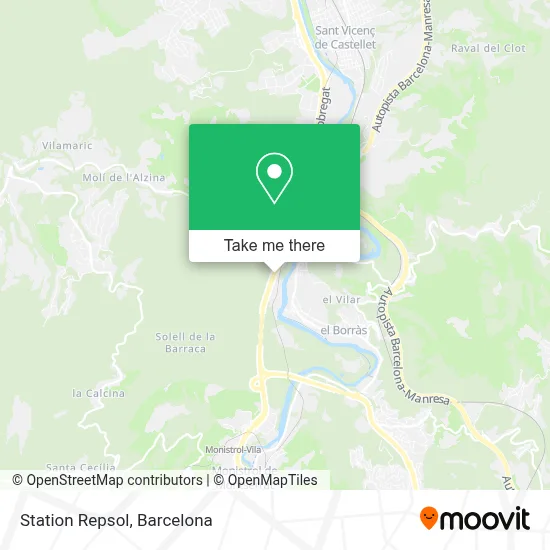Station Repsol map