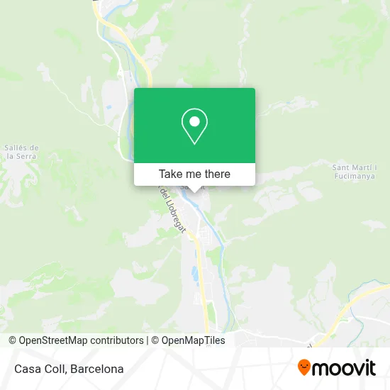 Casa Coll map