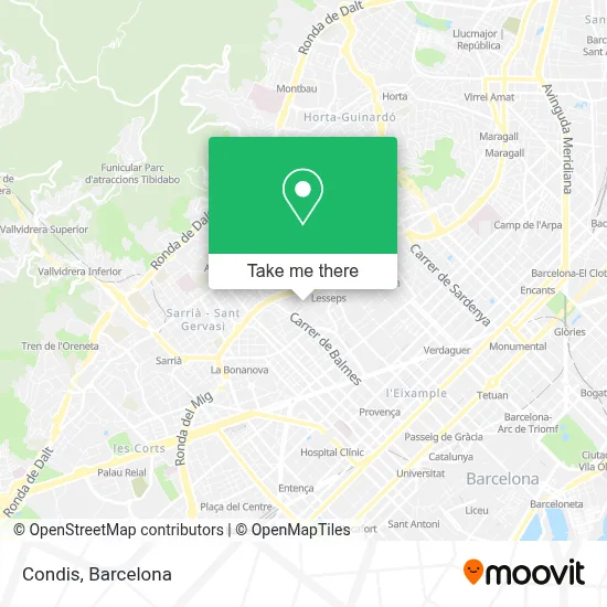Condis map