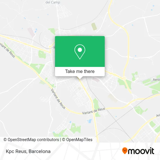 Kpc Reus map