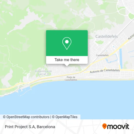 Print Project S.A map