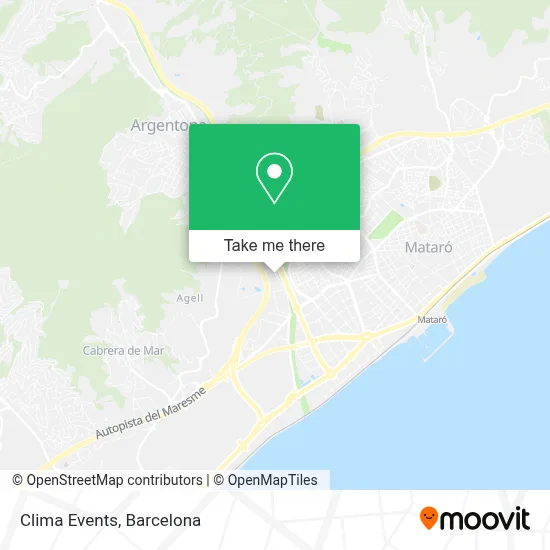mapa Clima Events
