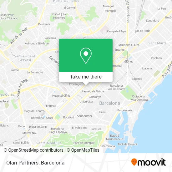 Olan Partners map
