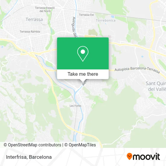 Interfrisa map
