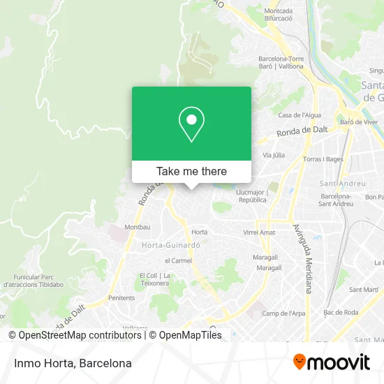 Inmo Horta map