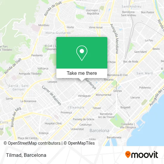 Tilmad map