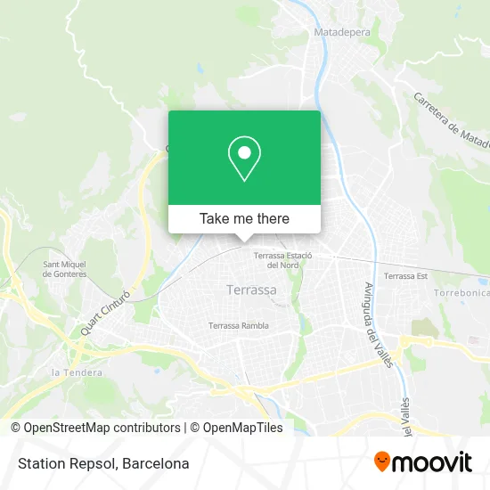 Station Repsol map