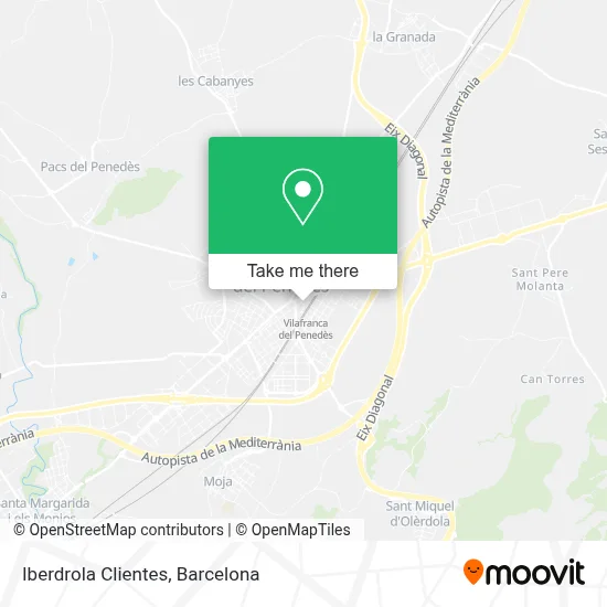 Iberdrola Clientes map