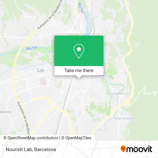 Nourish Lab map