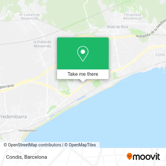 Condis map
