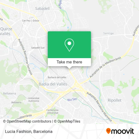 Lucia Moda map