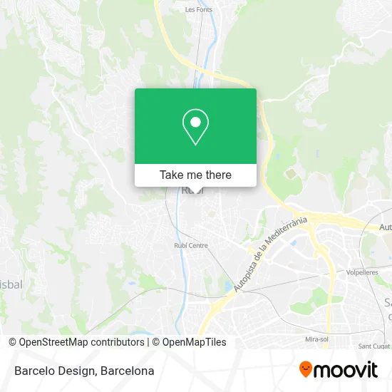Barcelo Design map