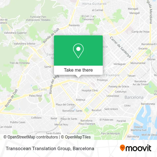 Transocean Translation Group map