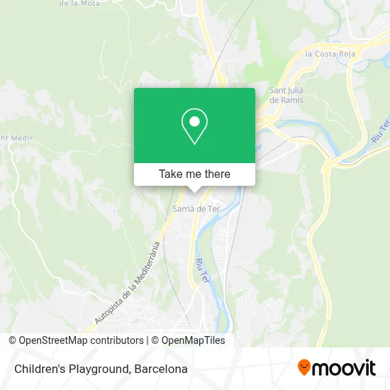 Parque Infantil map