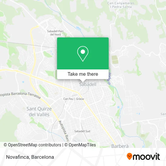 Novafinca map