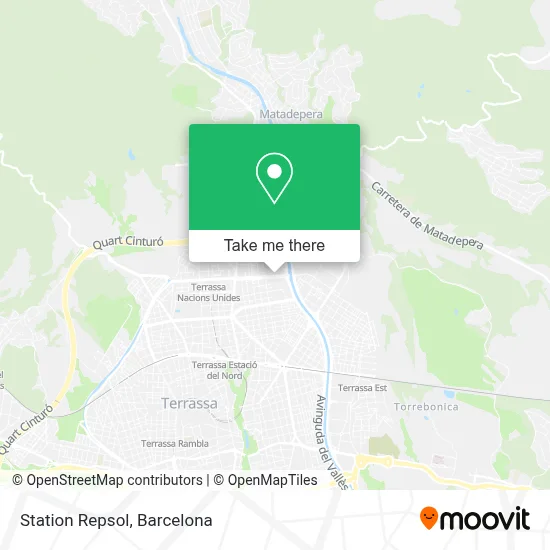 Station Repsol map