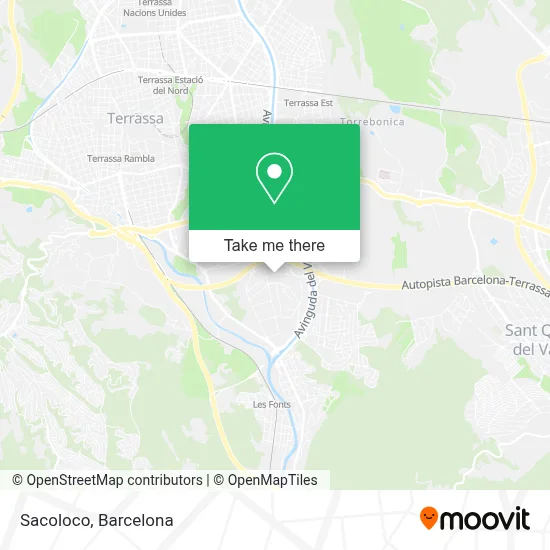 Sacoloco map