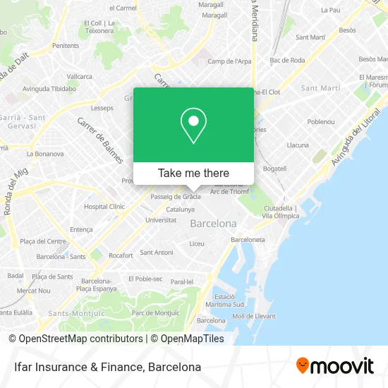 Ifar Insurance & Finance map
