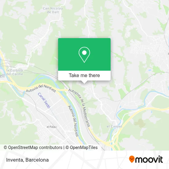 Inventa map