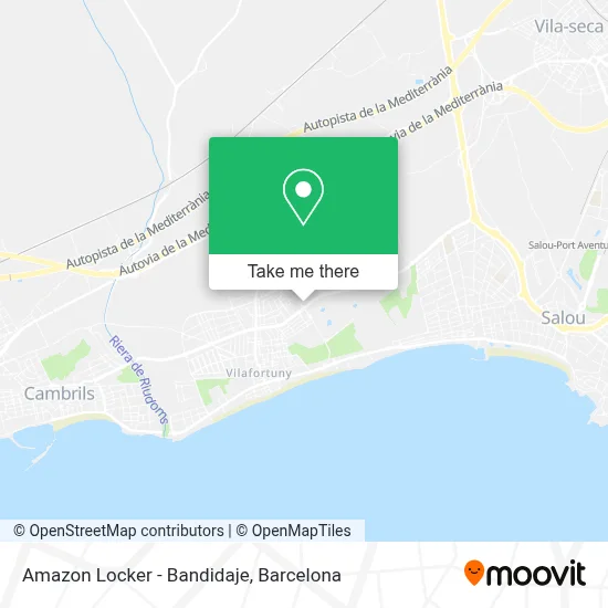 Amazon Locker - Bandidaje map