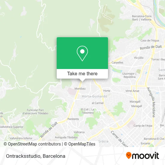 Ontracksstudio map