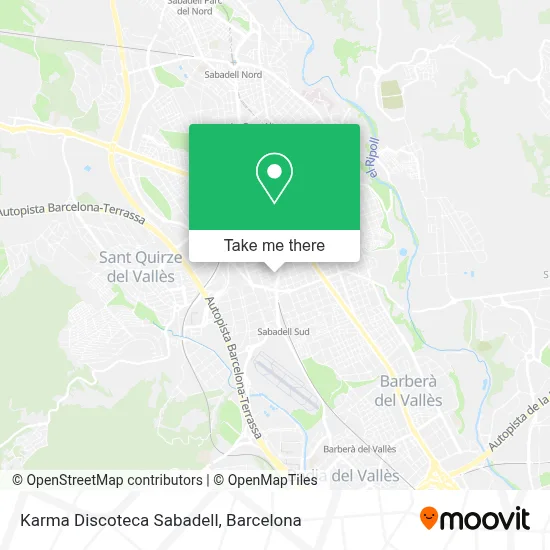 Karma Discoteca Sabadell map