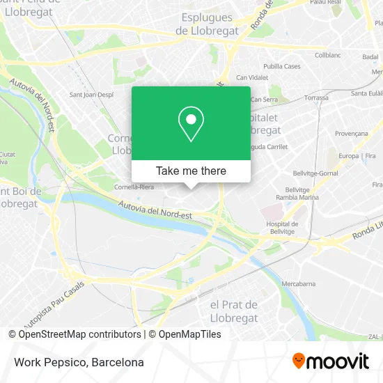 Work Pepsico map