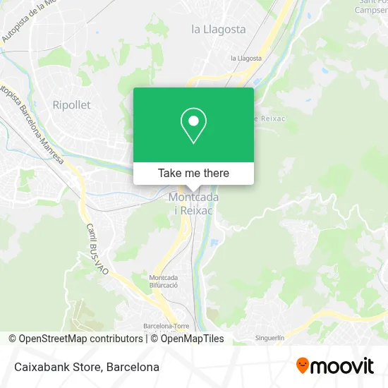 Caixabank Store map