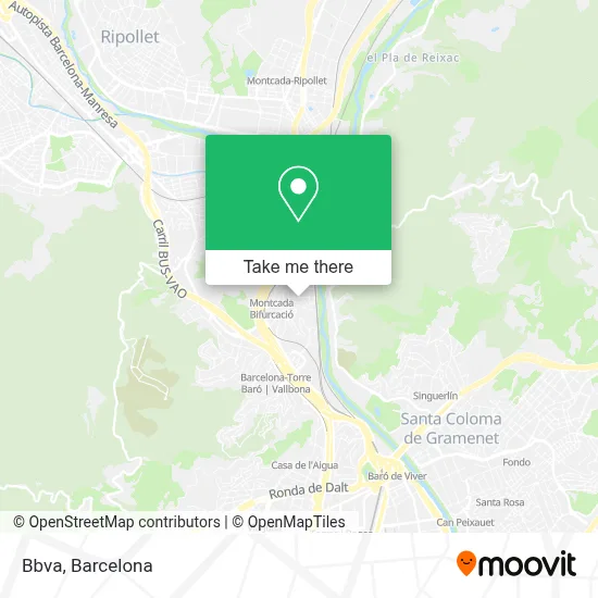 Bbva map