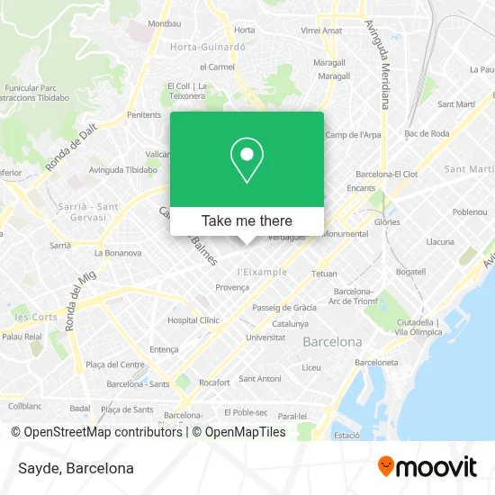 Sayde map