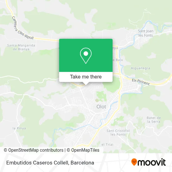 Embutidos Caseros Collell map
